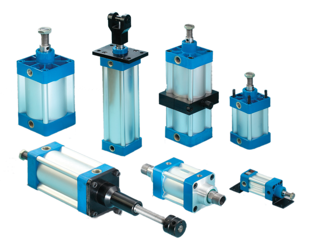 iso pneumatic cylinders clean